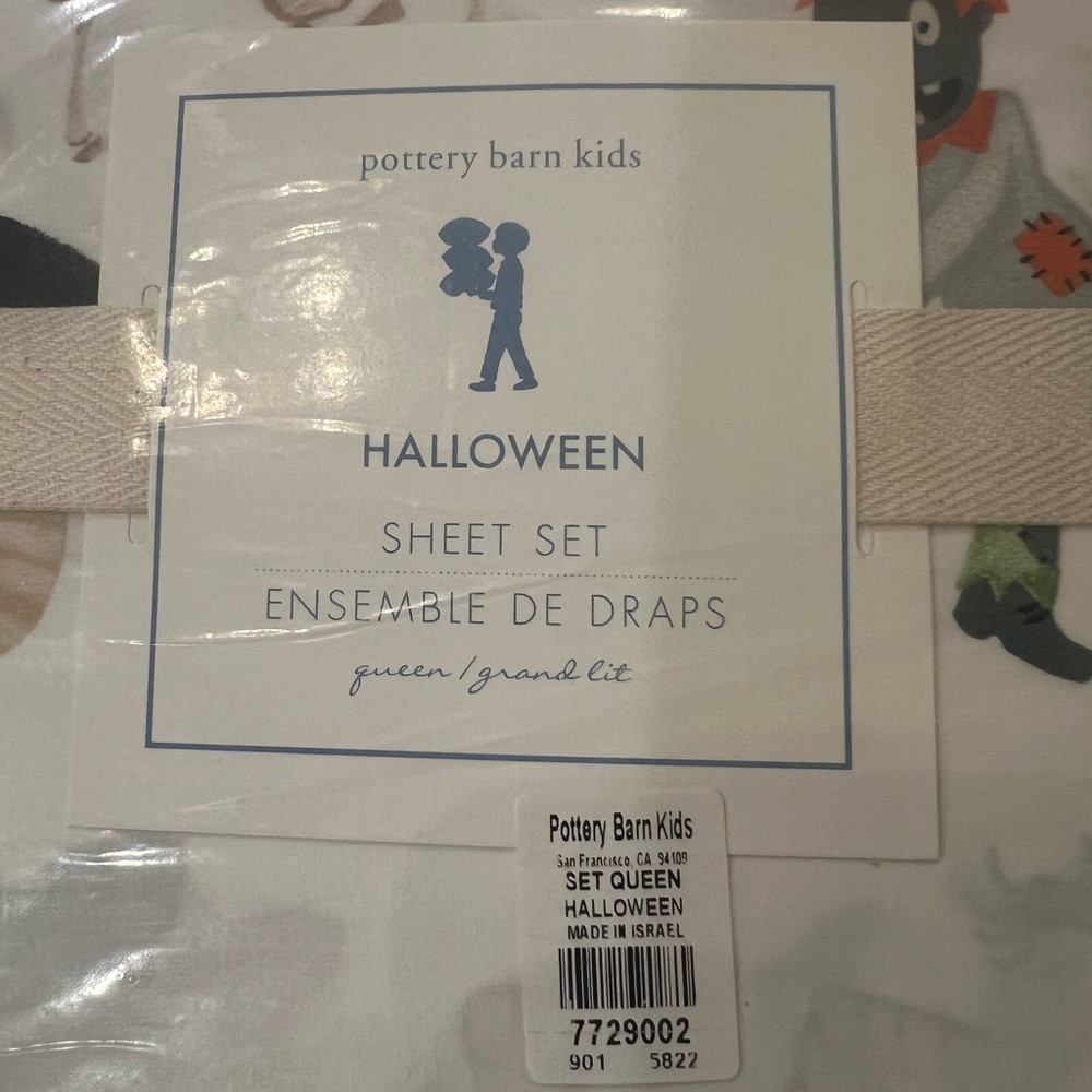 Pottery Barn Kids Halloween Sheet Set - Picture 2 of 4